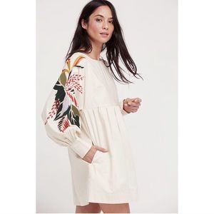 Free People Mini Obsessions Embroidered Dress